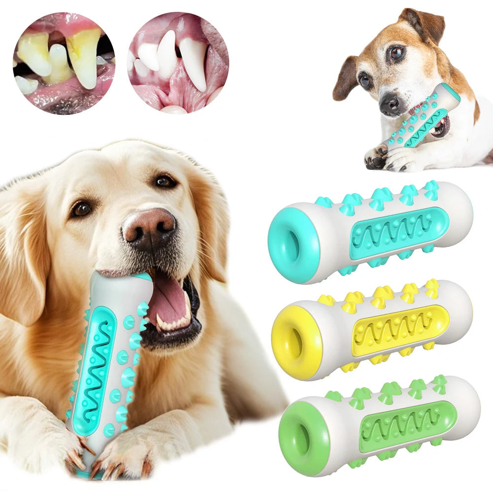 Ultimate Large Dog Toothbrush Chew Toy - Safe, Bite-Resistant Dental Care for Your Puppy or Adult Dog!