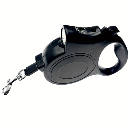 1Pc Illuminated Retractable Dog Leash -16Ft, Adjustable,Ldeal for Medium and Large Dogs, Perfect for Nighttime Walks and Runs