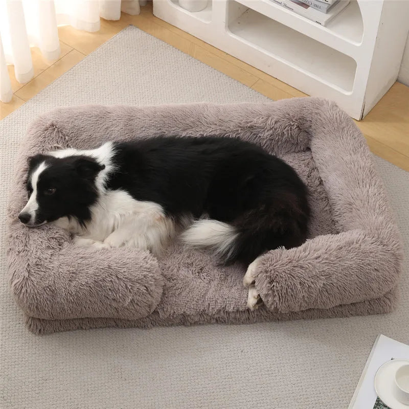 Indulge Your Pet with Our Luxurious Winter Warm Sofa Bed - Perfect for Dogs and Cats of All Sizes!
