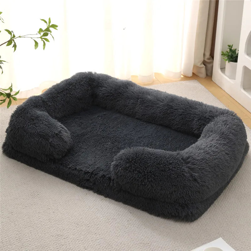 Indulge Your Pet with Our Luxurious Winter Warm Sofa Bed - Perfect for Dogs and Cats of All Sizes!