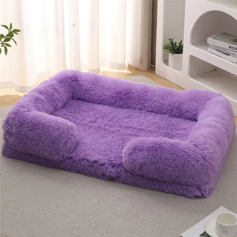 Indulge Your Pet with Our Luxurious Winter Warm Sofa Bed - Perfect for Dogs and Cats of All Sizes!