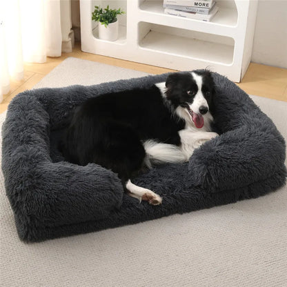 Indulge Your Pet with Our Luxurious Winter Warm Sofa Bed - Perfect for Dogs and Cats of All Sizes!