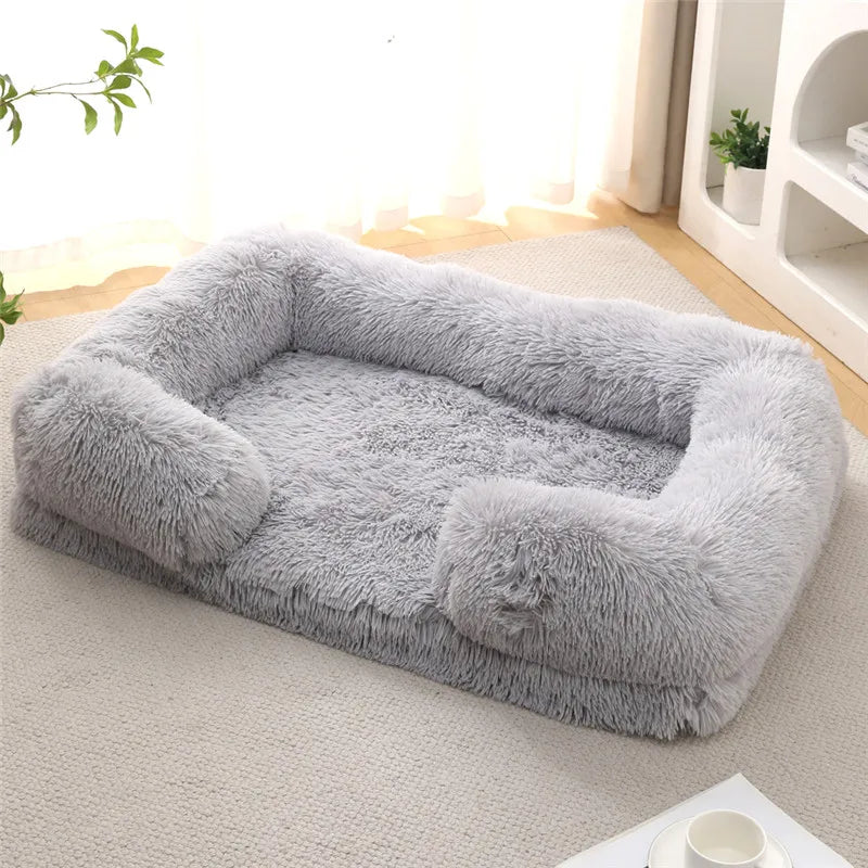 Indulge Your Pet with Our Luxurious Winter Warm Sofa Bed - Perfect for Dogs and Cats of All Sizes!