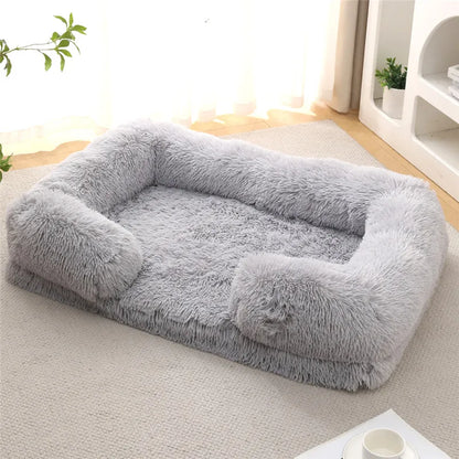 Indulge Your Pet with Our Luxurious Winter Warm Sofa Bed - Perfect for Dogs and Cats of All Sizes!