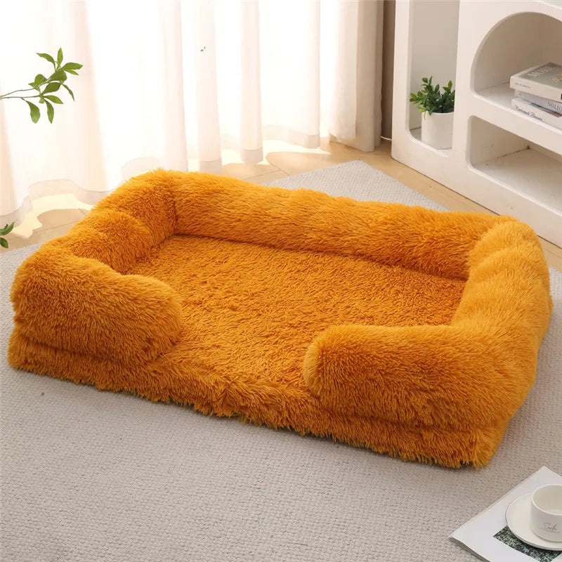 Indulge Your Pet with Our Luxurious Winter Warm Sofa Bed - Perfect for Dogs and Cats of All Sizes!