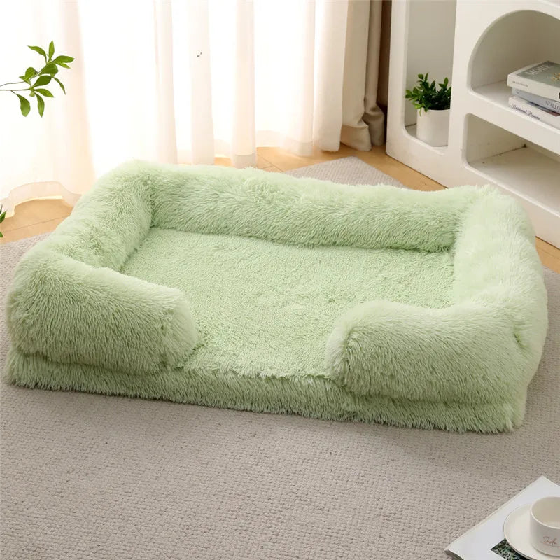 Indulge Your Pet with Our Luxurious Winter Warm Sofa Bed - Perfect for Dogs and Cats of All Sizes!