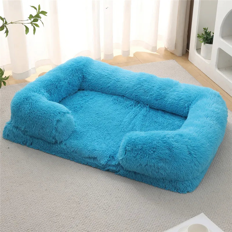 Indulge Your Pet with Our Luxurious Winter Warm Sofa Bed - Perfect for Dogs and Cats of All Sizes!
