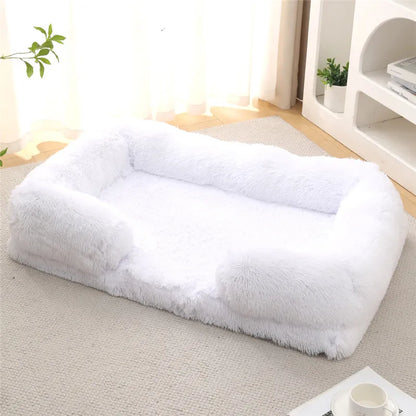 Indulge Your Pet with Our Luxurious Winter Warm Sofa Bed - Perfect for Dogs and Cats of All Sizes!