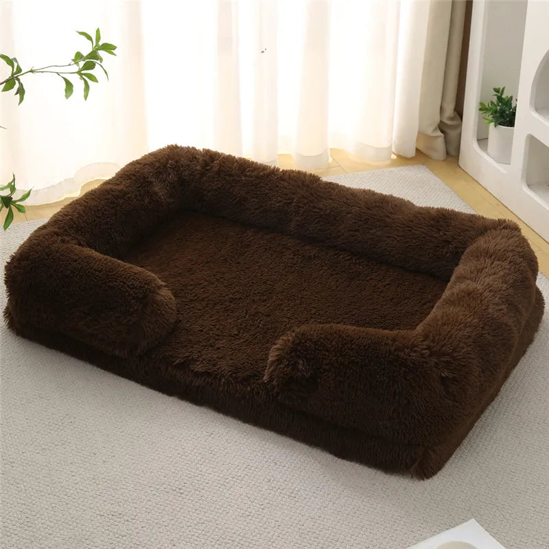 Indulge Your Pet with Our Luxurious Winter Warm Sofa Bed - Perfect for Dogs and Cats of All Sizes!