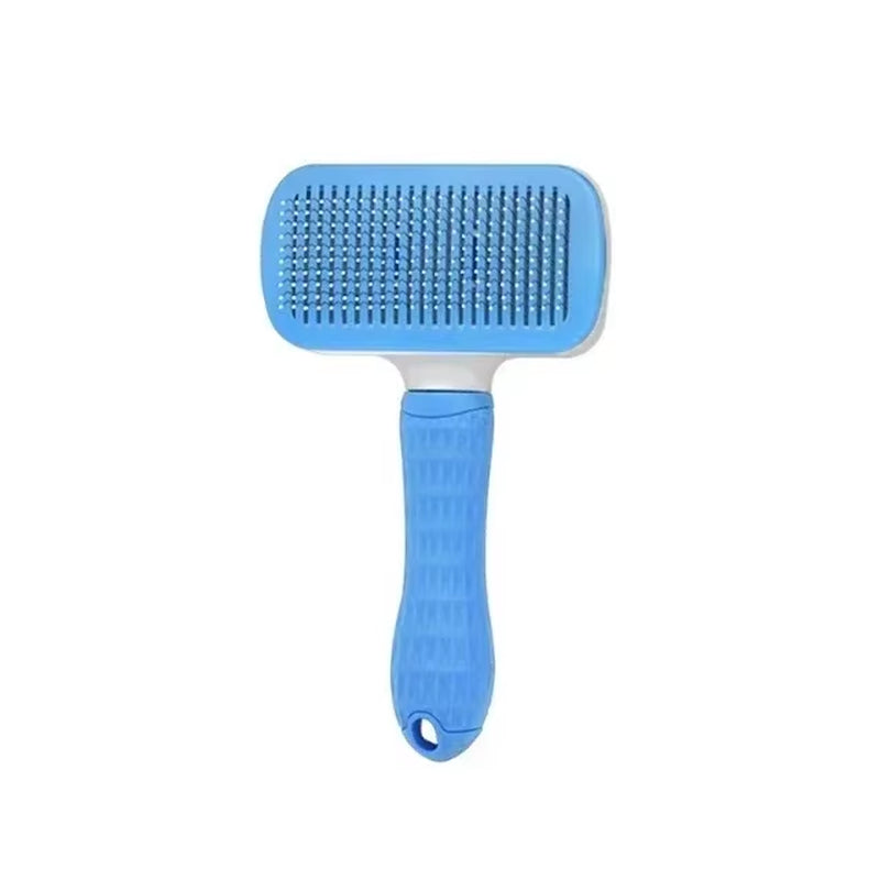 Cat Dog Comb for Pets Automatic Hair Removal Comb Brush Remover Hair Grooming Pet Comb Cleaning Bath Brush Dog Supplies